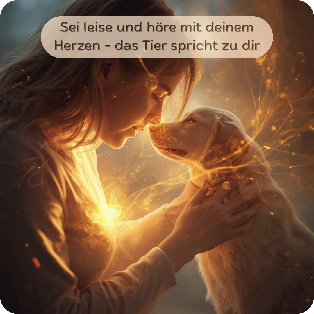 Intensiv-Webinar "Tierkommunikation & energetische Tierheilung - entdecke deine Gabe" - 50 % Rabatt möglich
